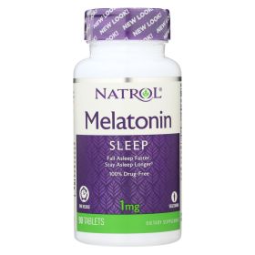 Natrol Melatonin Time Release - 1 Mg - 90 Tablets