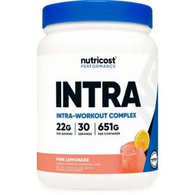 Nutricost Intra-Workout Powder, 30 Servings (Pink Lemonade) - Non-GMO Supplement