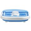 Foot Spa Bath Motorized Massager with Heat Red Light